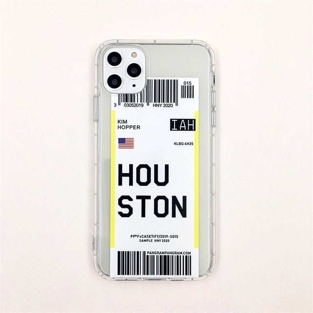 Apple iPhone Catching Flights 2 Silicone Case