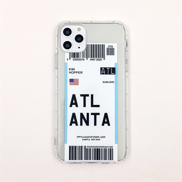 Apple iPhone Catching Flights 2 Silicone Case