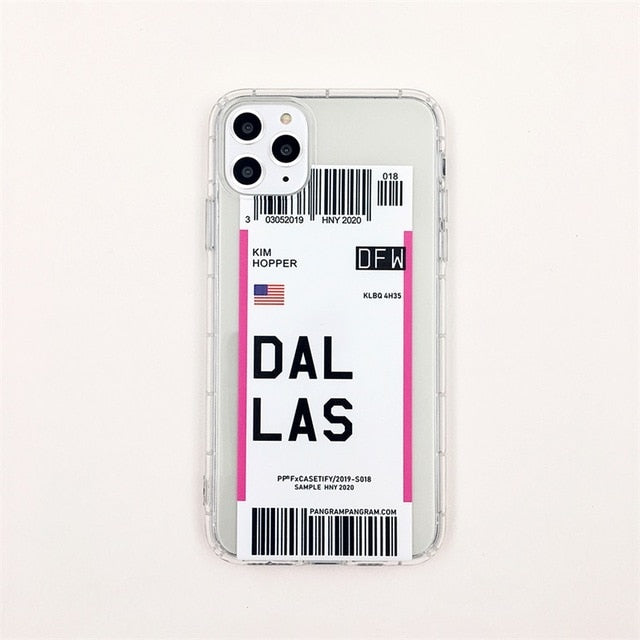 Apple iPhone Catching Flights 2 Silicone Case