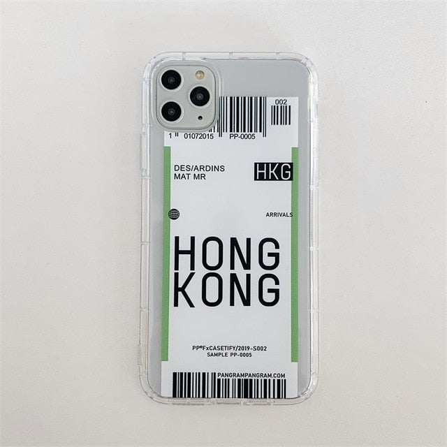 Apple iPhone Catching Flights 2 Silicone Case