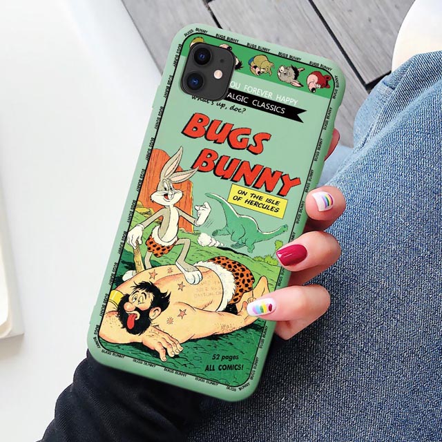 Apple IPhone Bugs Bunny Cartoon Silicone Case