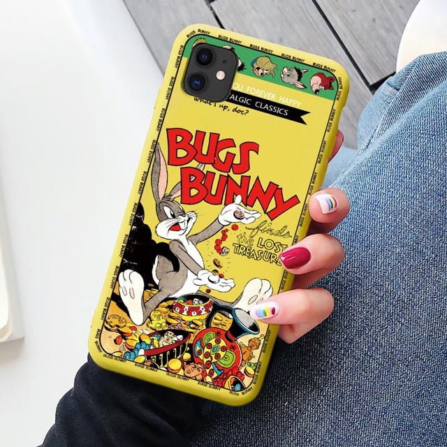 Apple IPhone Bugs Bunny Cartoon Silicone Case