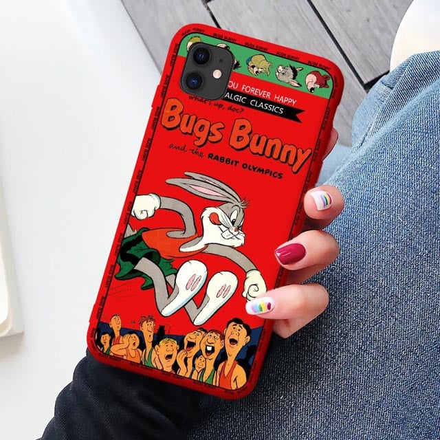 Apple IPhone Bugs Bunny Cartoon Silicone Case