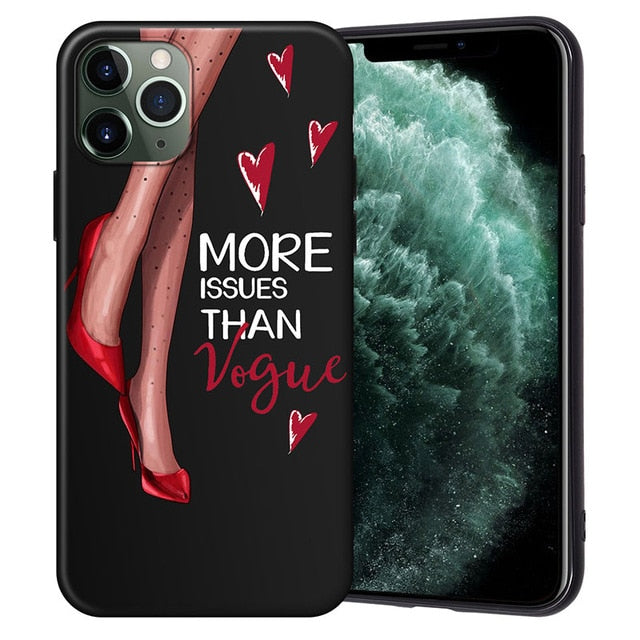 Apple iPhone High Fashion Silicone Case