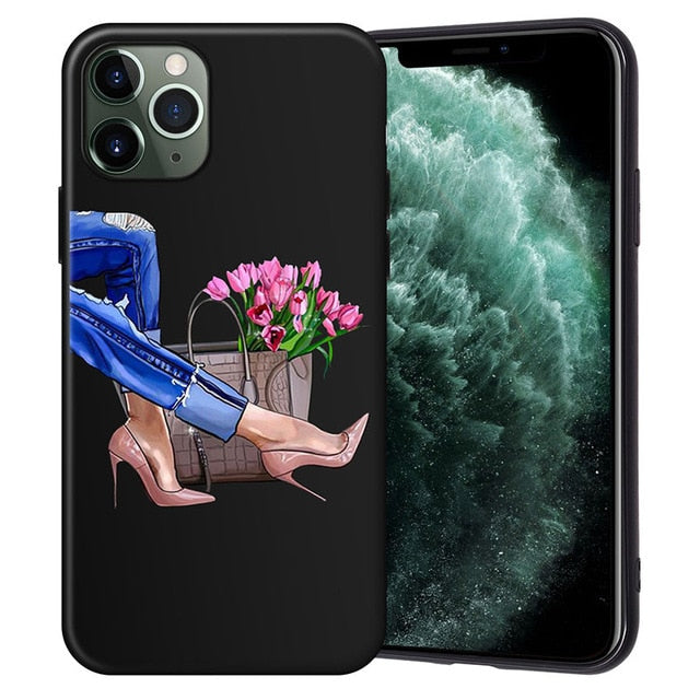 Apple iPhone High Fashion Silicone Case