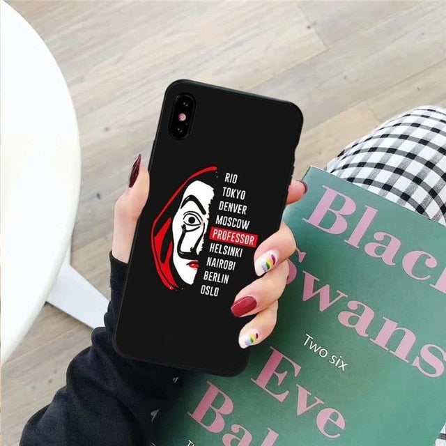 Apple iPhone Le Cases De Papel 2 Silicone Case