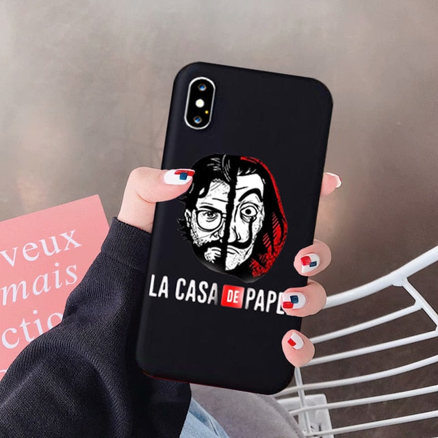 Apple iPhone Le Cases De Papel 2 Silicone Case