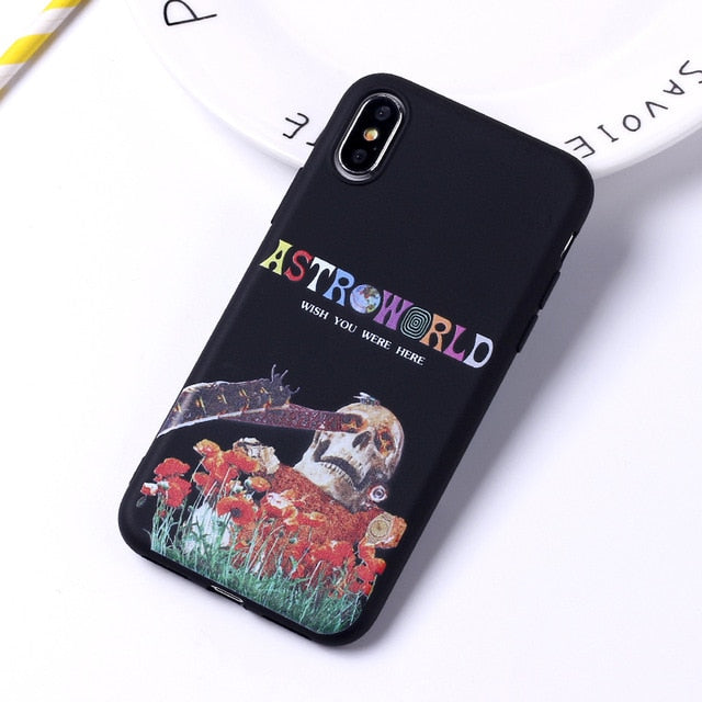 Apple iPhone Travis Scott Astroworld Silicone Case