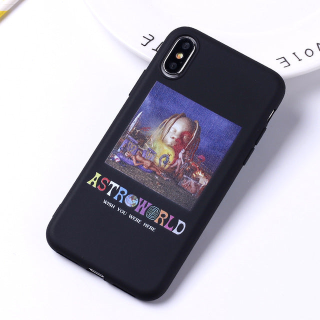 Apple iPhone Travis Scott Astroworld Silicone Case