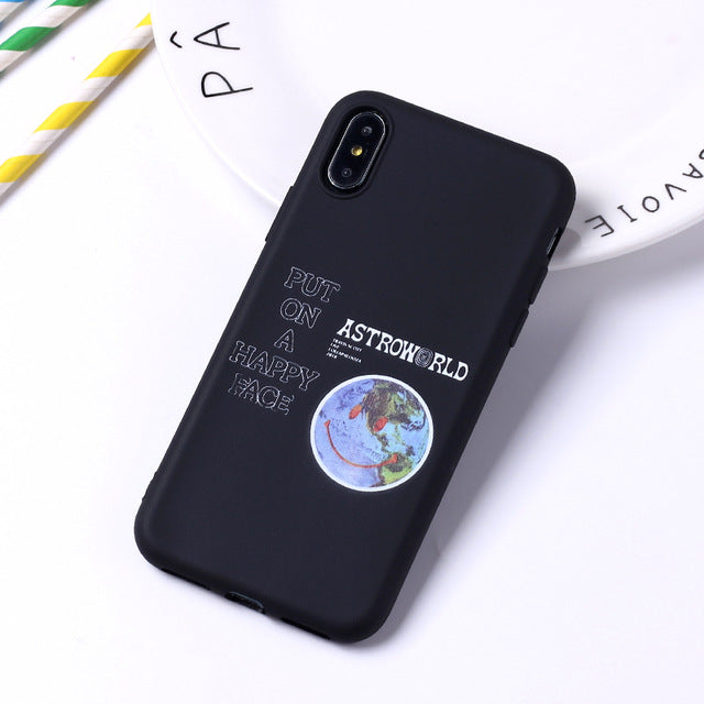 Apple iPhone Travis Scott Astroworld Silicone Case