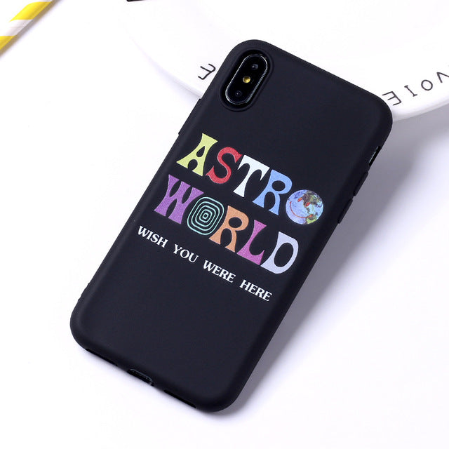 Apple iPhone Travis Scott Astroworld Silicone Case