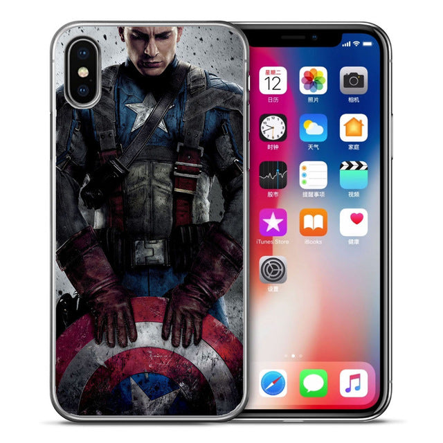 Apple IPhone Marvel Heroes Silicone Case