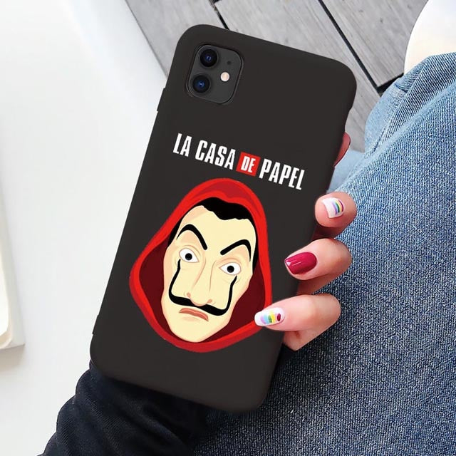 Apple iPhone La Casa De Papel Silicone Case