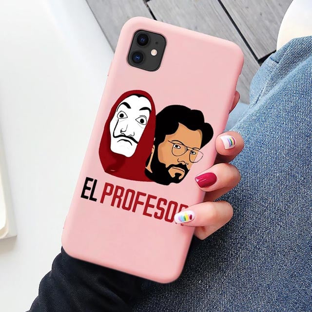 Apple iPhone La Casa De Papel Silicone Case