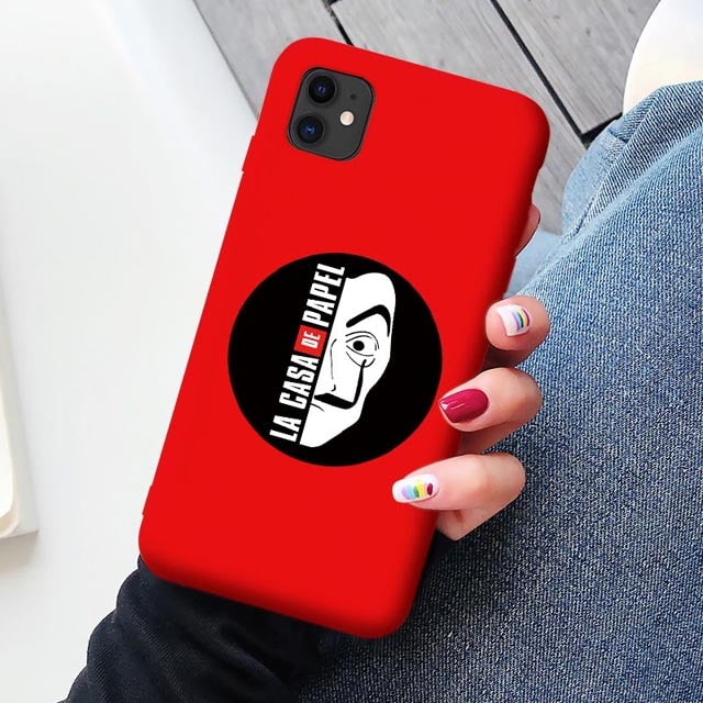 Apple iPhone La Casa De Papel Silicone Case