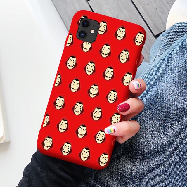 Apple iPhone La Casa De Papel Silicone Case