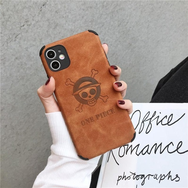 Apple iPhone One Piece Leather Case