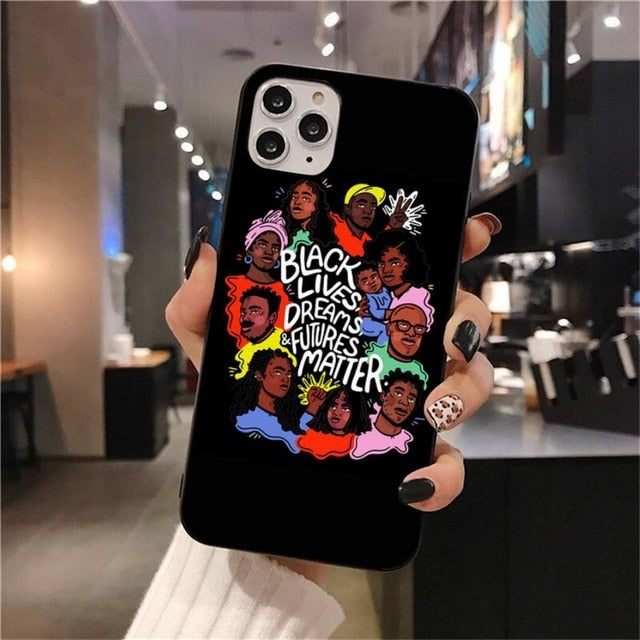 Black Lives Dreams Phone cover