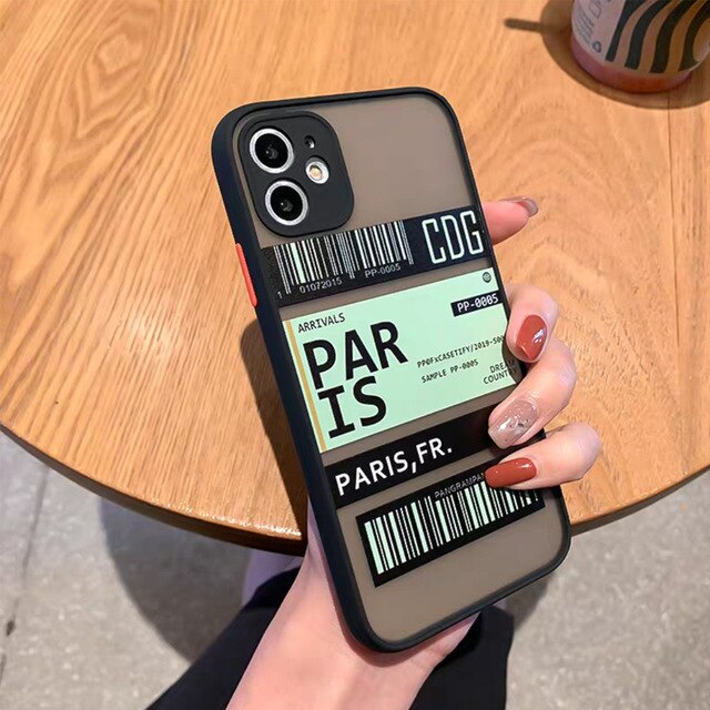 Apple iPhone Catching Flights Silicone Case