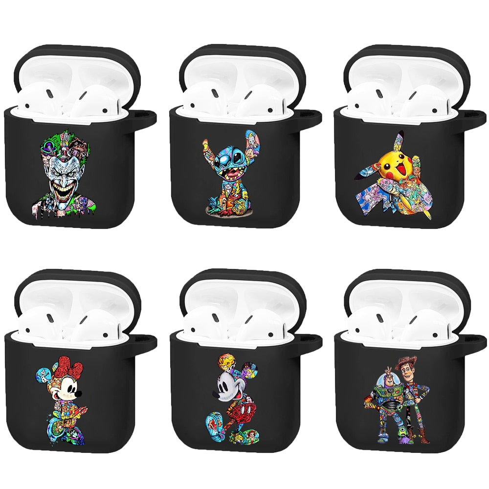 Apple Airpods Cartoon Luxury Case