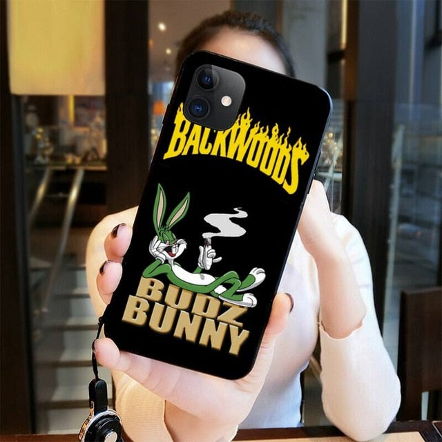 Apple iPhone Backwoods Budz Bunny & Friends Silicone Case