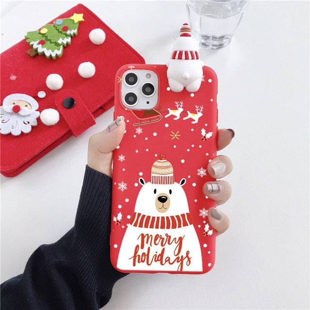 Apple iPhone Xmas 5 Silicone Case
