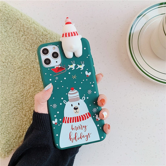 Apple iPhone Xmas 5 Silicone Case