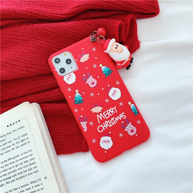 Apple iPhone Xmas 3 Silicone Case