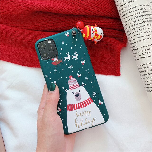 Apple iPhone Xmas 3 Silicone Case