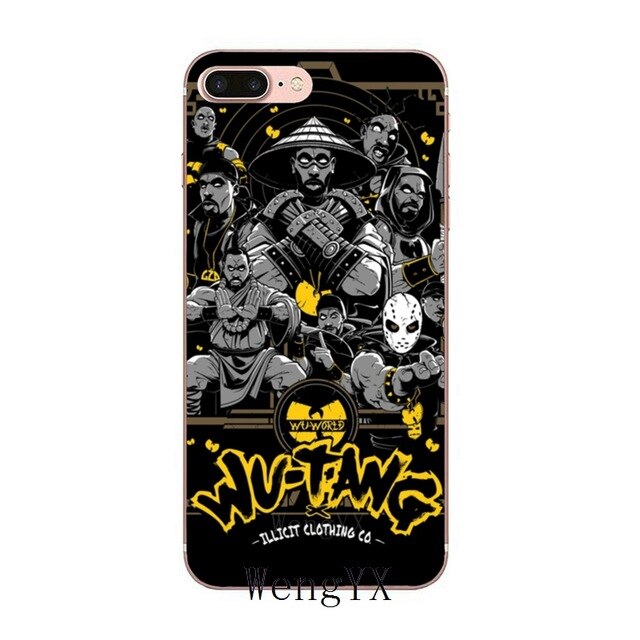 Apple iPhone Wu Tang Clan Silicone Case