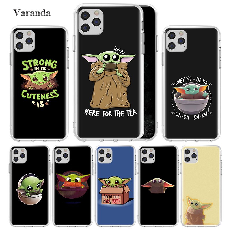 Apple iPhone Baby Yoda Silicone Case