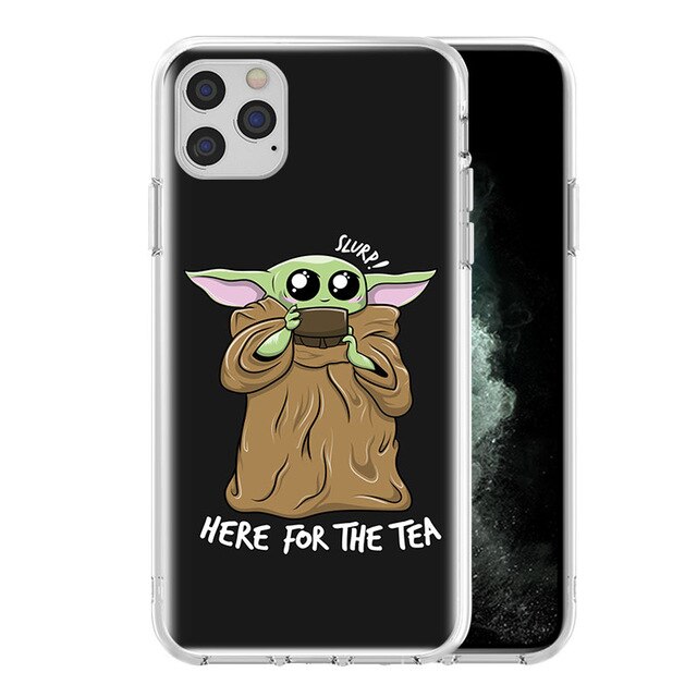 Apple iPhone Baby Yoda Silicone Case
