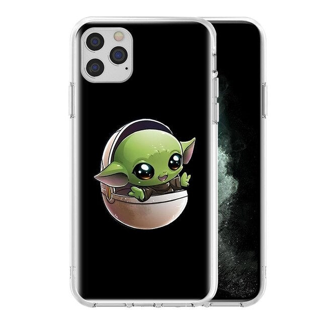 Apple iPhone Baby Yoda Silicone Case