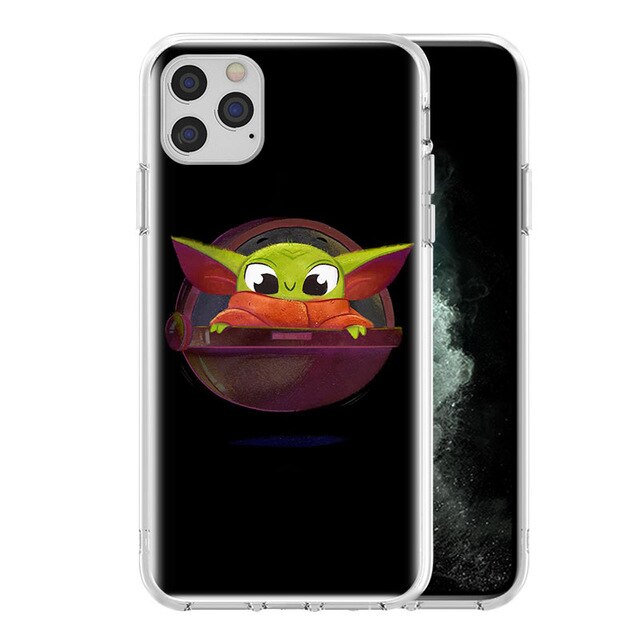Apple iPhone Baby Yoda Silicone Case