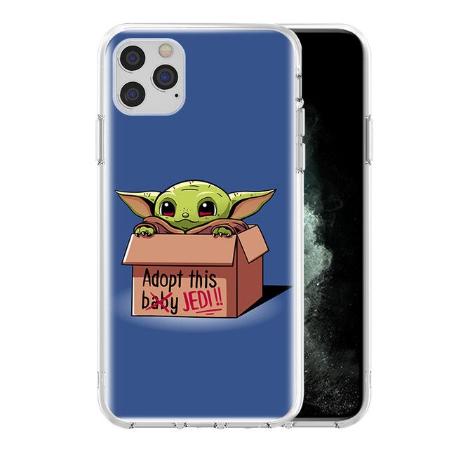 Apple iPhone Baby Yoda Silicone Case