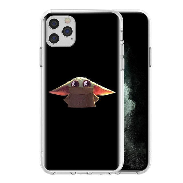 Apple iPhone Baby Yoda Silicone Case