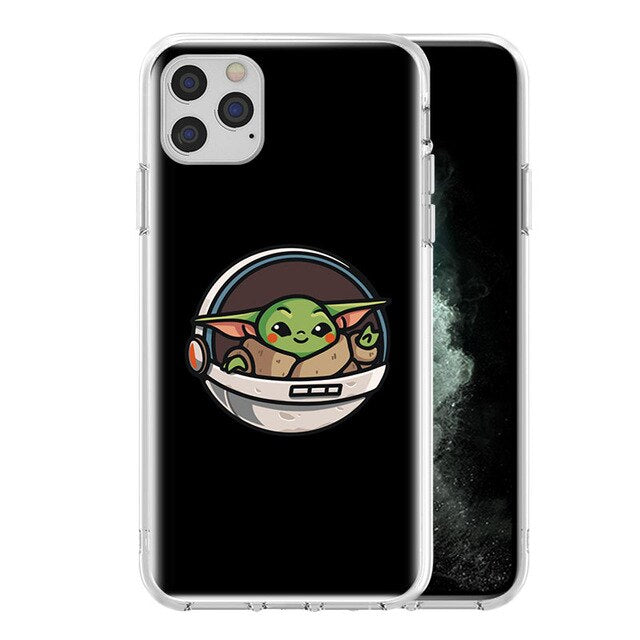 Apple iPhone Baby Yoda Silicone Case
