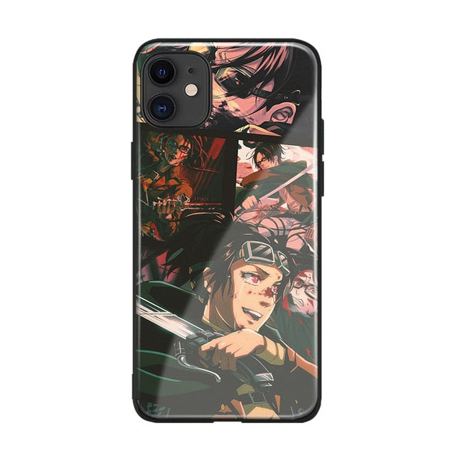 Apple iPhone AOT Zoe Hange Silicone/Glass Case