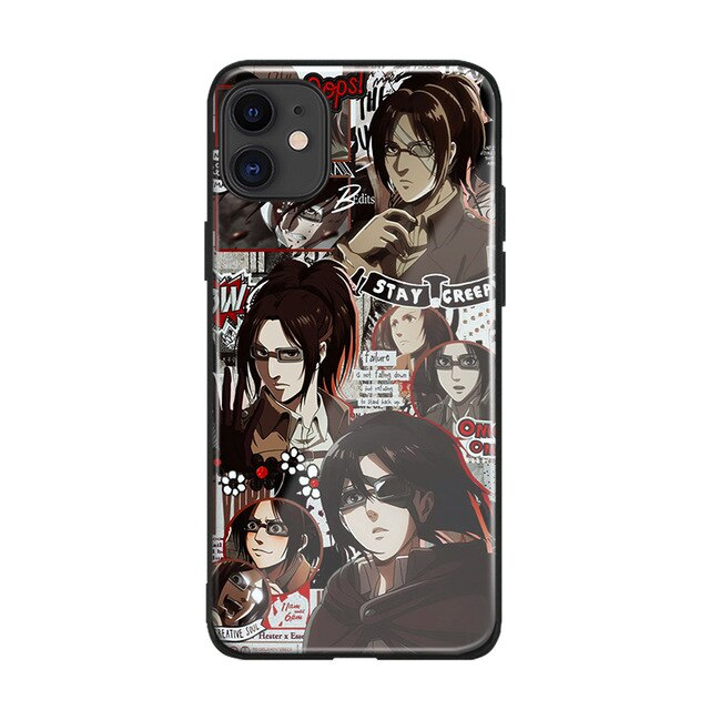 Apple iPhone AOT Zoe Hange Silicone/Glass Case