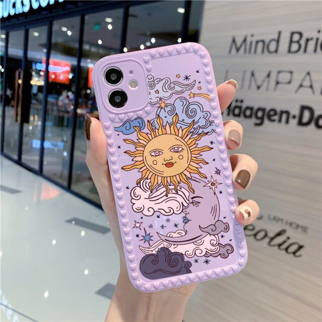 Apple iPhone Sun & Moon Silicone Case