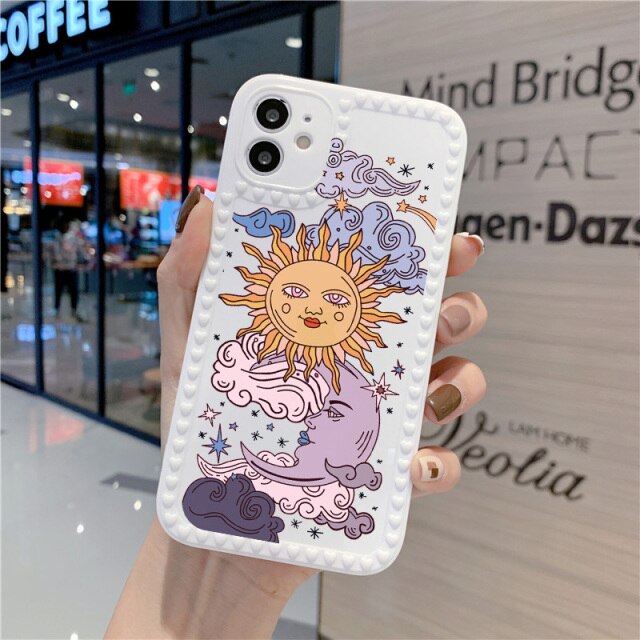 Apple iPhone Sun & Moon Silicone Case