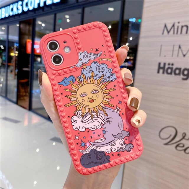 Apple iPhone Sun & Moon Silicone Case