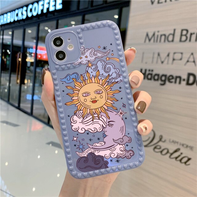 Apple iPhone Sun & Moon Silicone Case
