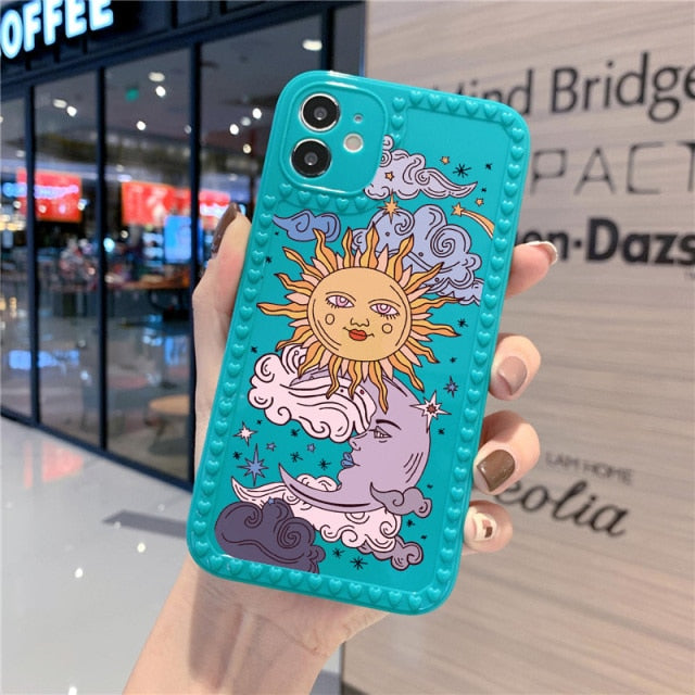 Apple iPhone Sun & Moon Silicone Case