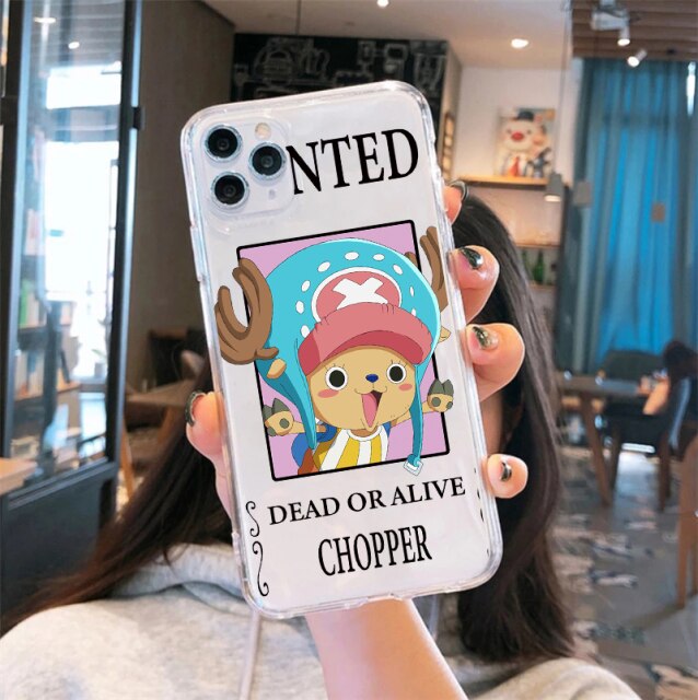 Apple iPhone Luffy & Zoro Smile Silicone Case