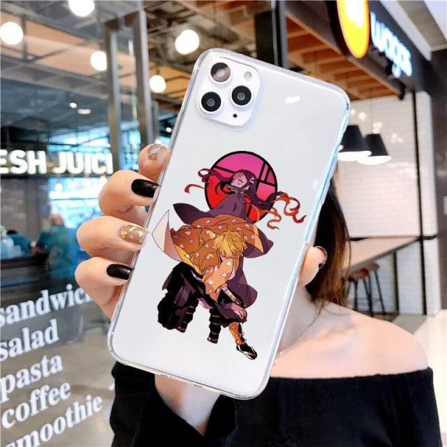 Apple iPhone Demon Slayer Silicone Case