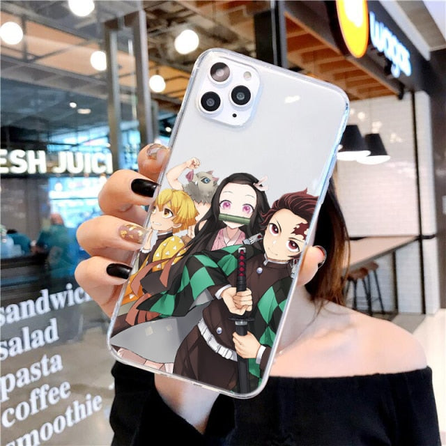 Apple iPhone Demon Slayer Silicone Case