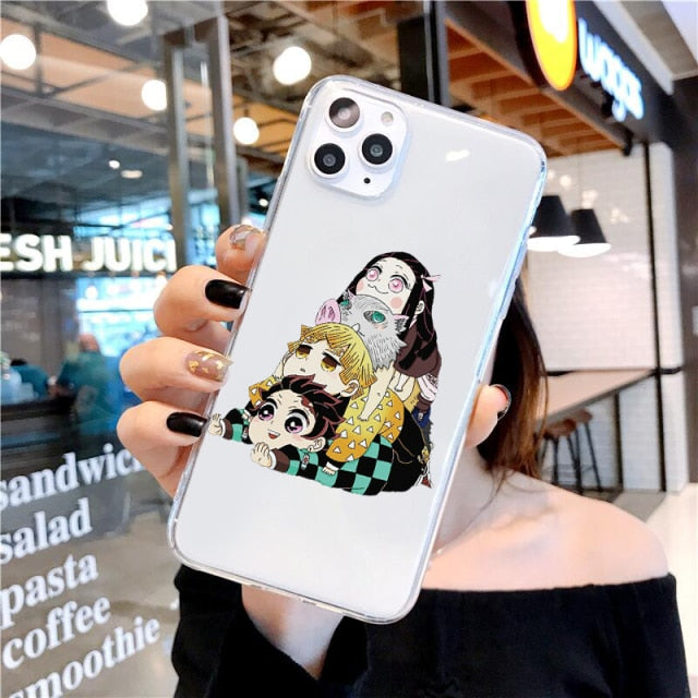 Apple iPhone Demon Slayer Silicone Case