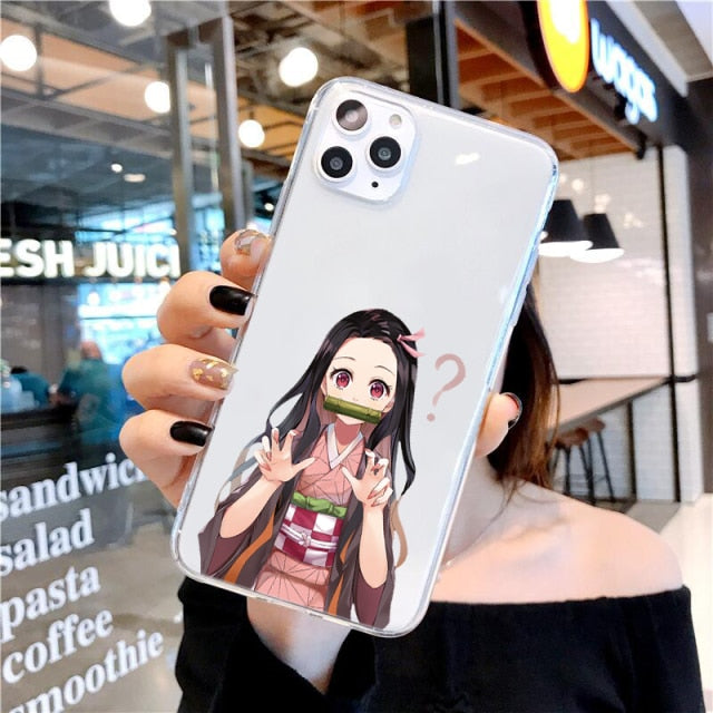 Apple iPhone Demon Slayer Silicone Case