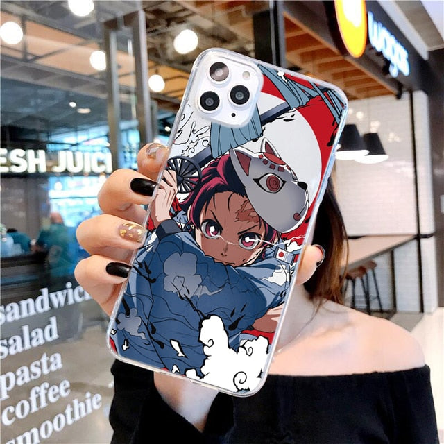 Apple iPhone Demon Slayer Silicone Case